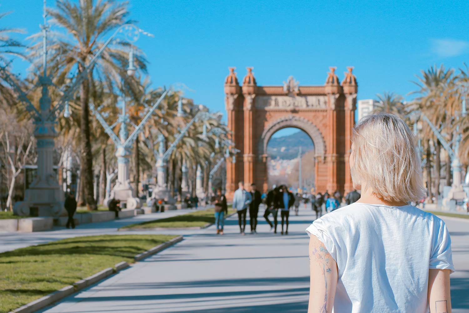 Það er alltaf gaman að fara til Barcelona